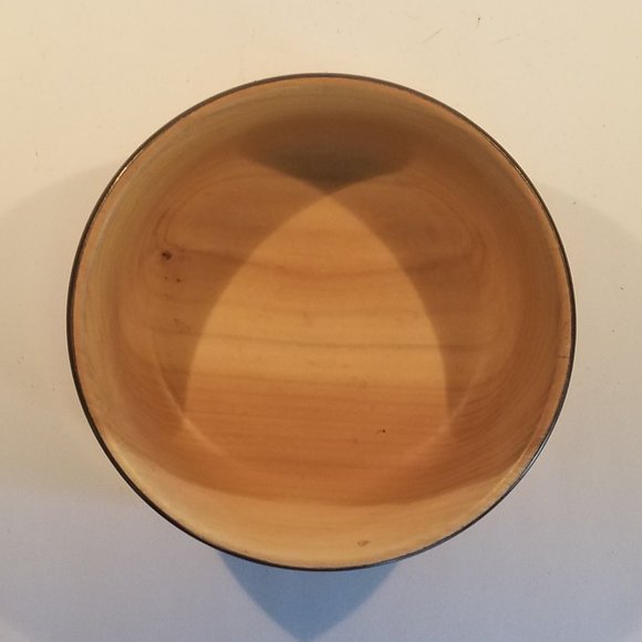Turned Wood Bowl #21 - Tom Solid Wood Turned Bowl